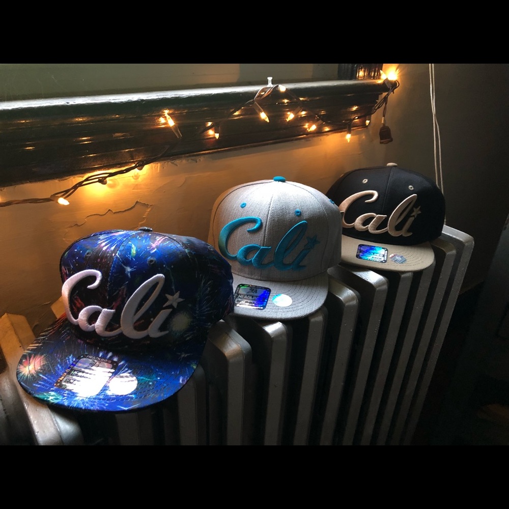Cali snapback hats, never work.